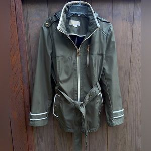 MK Michael Kors Military Style Trench L
